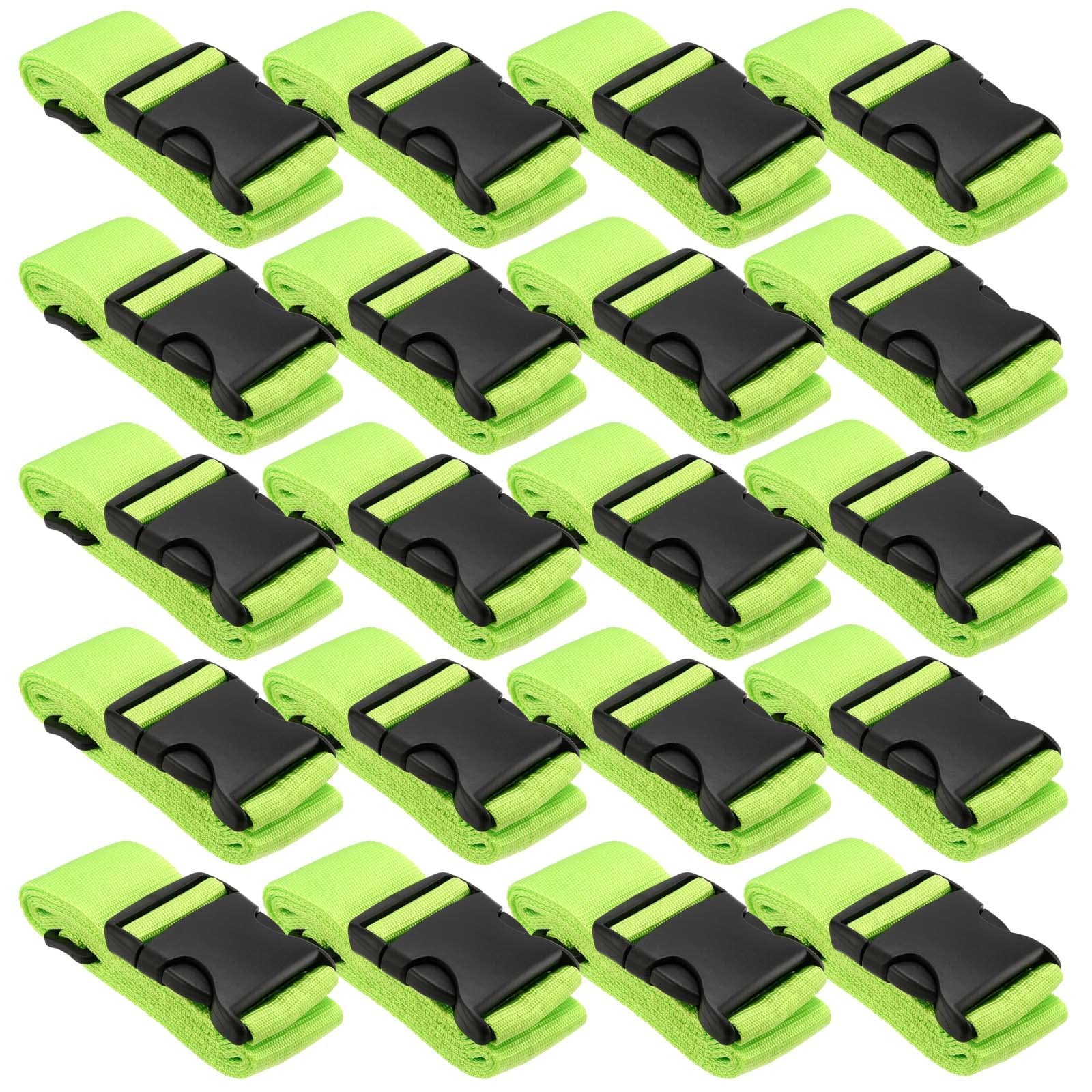 20 Pack 78 x 2 Inches Luggage Straps for Suitcases, Adjustable Suitcase Belts…