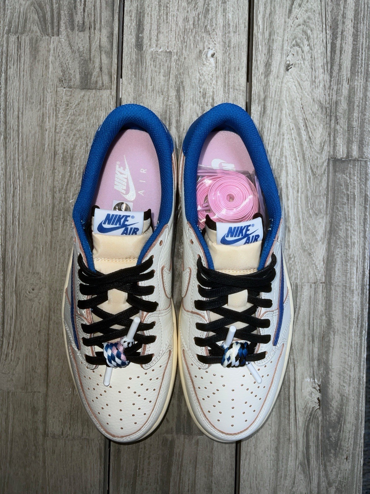 Size 9 – Fragment Design x Travis Scott x Air Jordan 1 Retro OG SP Low Sail…