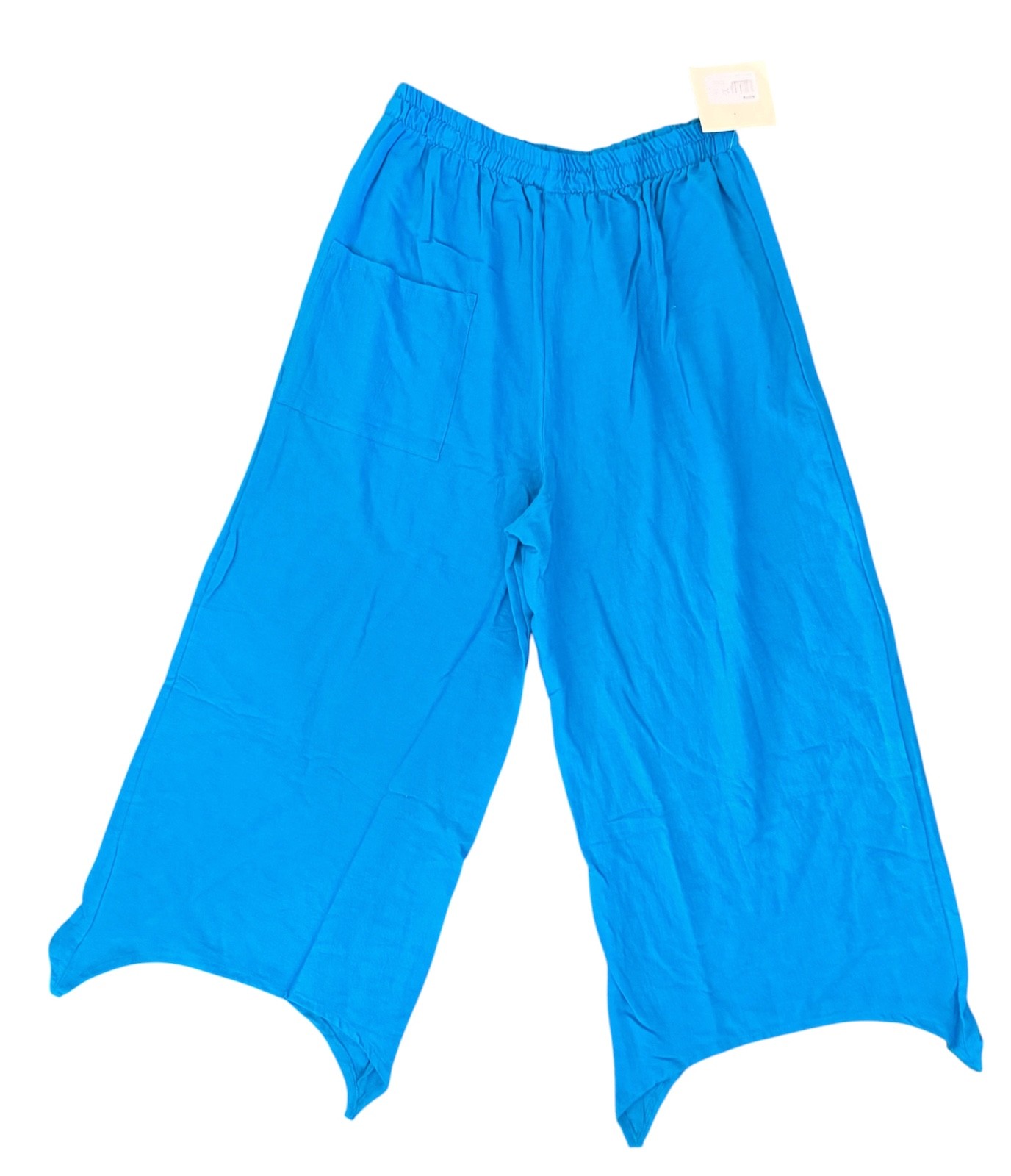 NWT B’Gauze Women’s Turquoise Bonito Pant Size 2 (L/XL) Ankle Length 27” Inseam