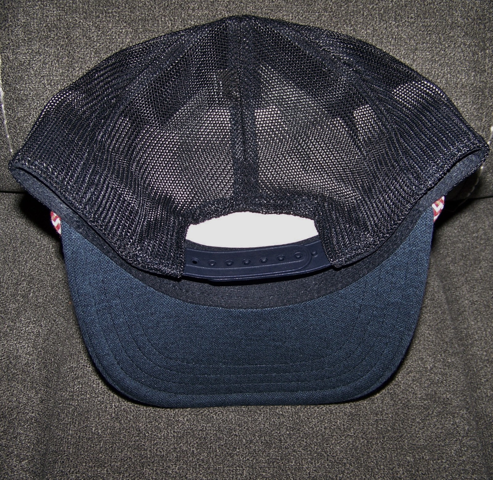 NEW PUKKA Polyester Mesh Rope Cap Hat SHINNECOCK HILLS GOLF CLUB Blue Adjustable