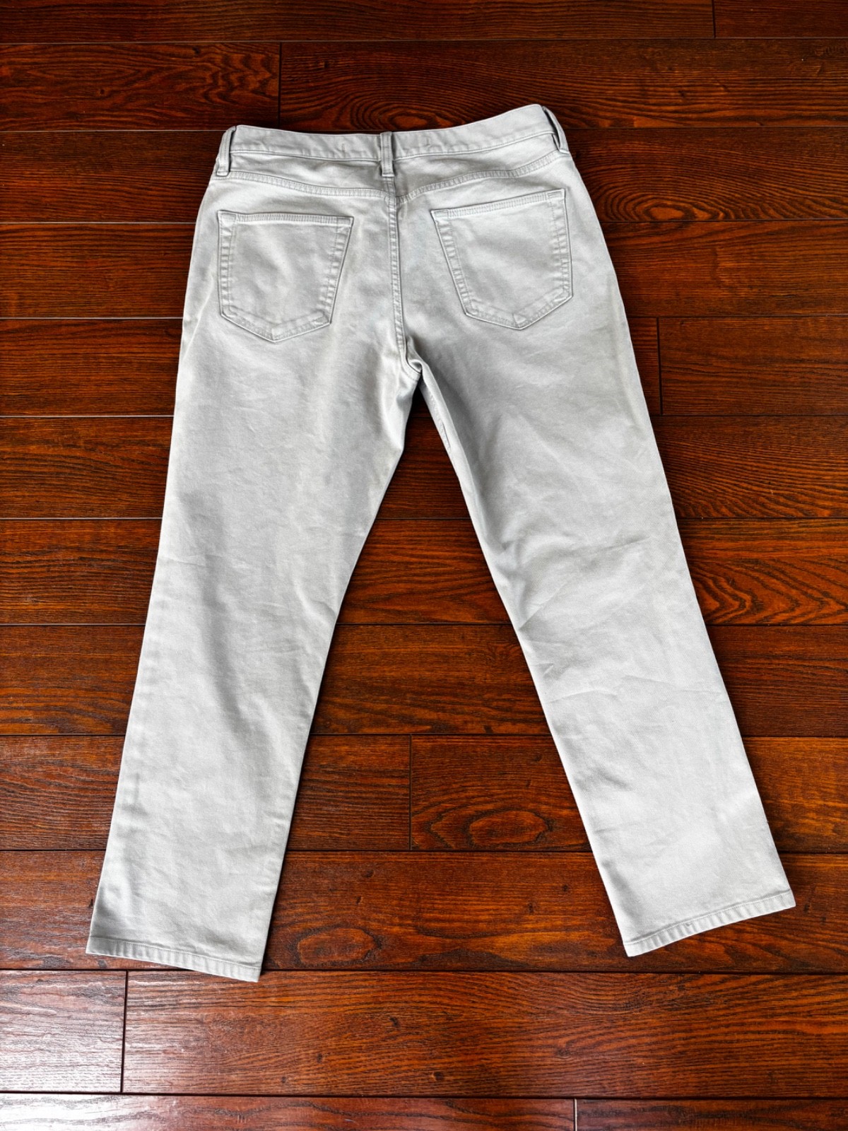 Banana Republic Gray Travel Jean Athletic Fit Jeans Mens Tag 33×30 (33×27) grey