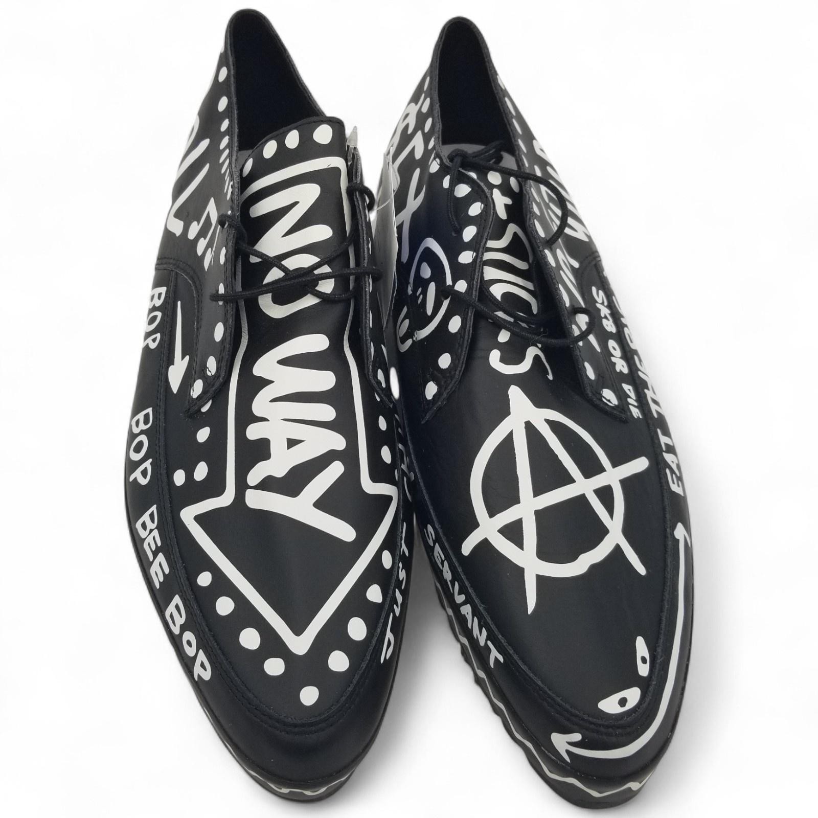 Adidas Jeremy Scott JS Graffiti SLM Shoes Mens Size 12.5 Punk Sneakers w/ Tags