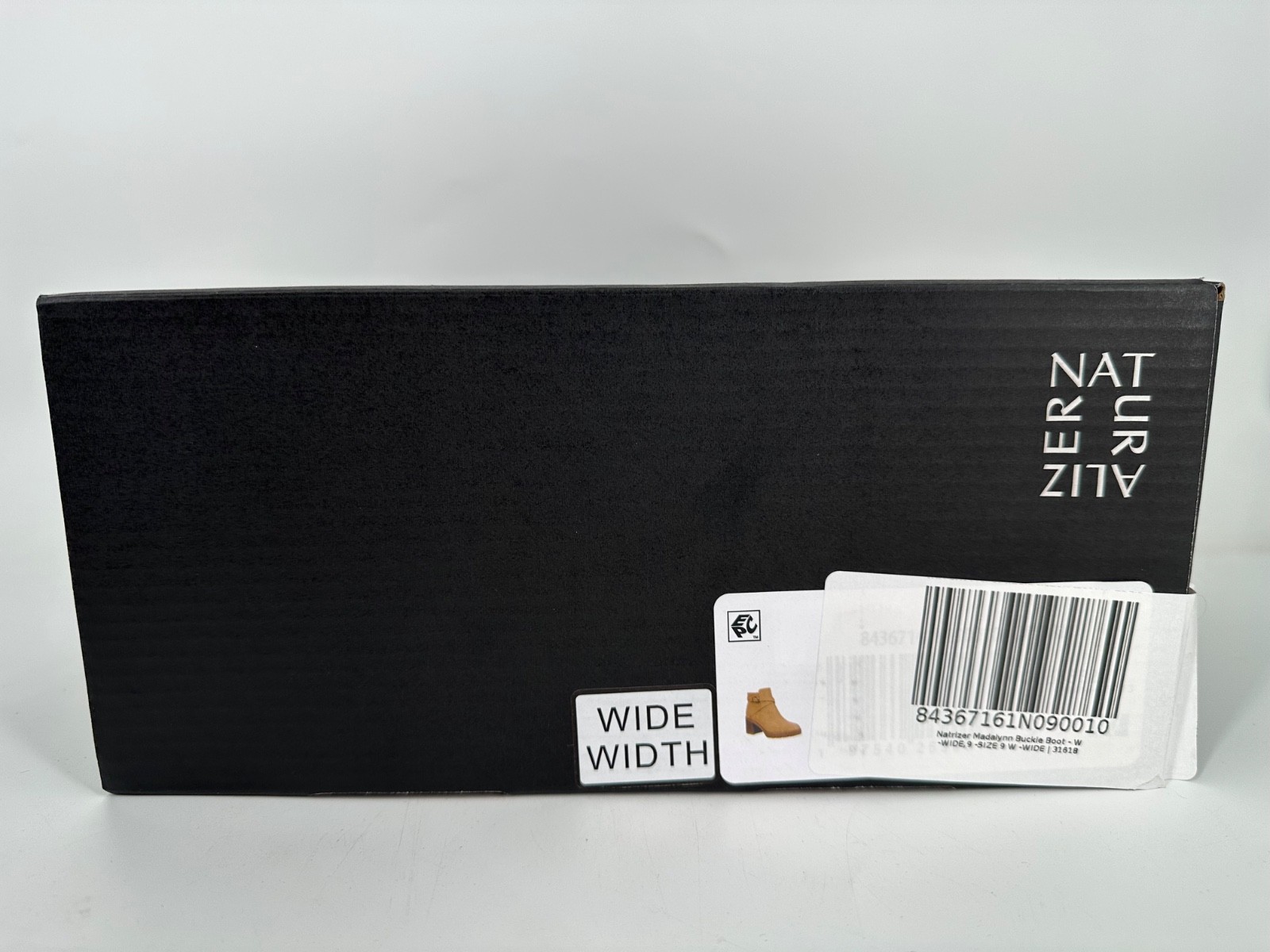 Naturalizer Madelynn Buckle Boot- Sz9 WIDE-MSRP $169-Water Repellent