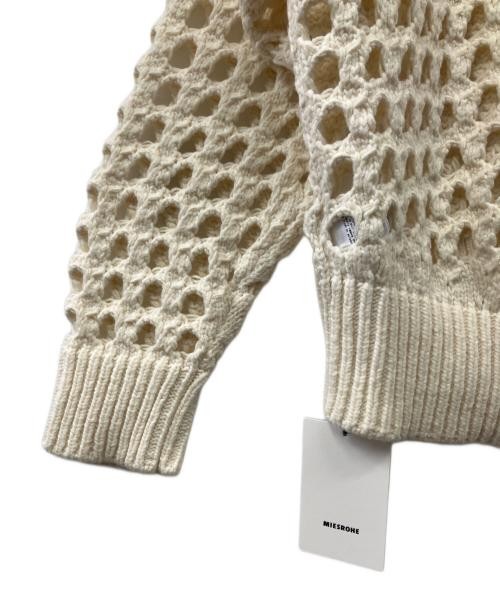 MIESROHE BIG Eyelet Knit ivory