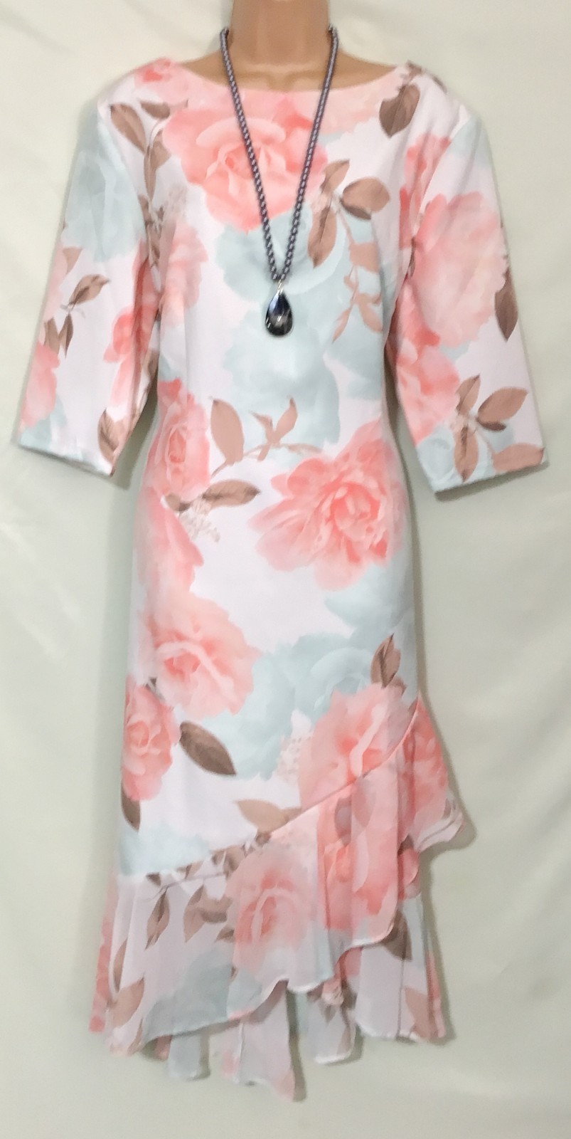 Bnwt KALEIDOSCOPE (18/20) Multicoloured Stretch Cocktail Dress /Wedding/Cruise