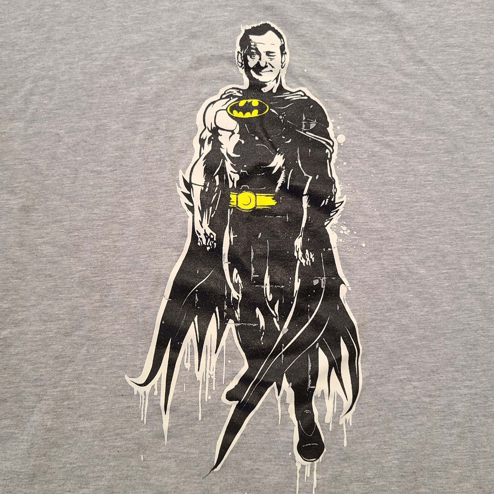 Bill Murray as Batman T-Shirt Pop Chart Lab 2XL XXL BillMan The Dark Knight