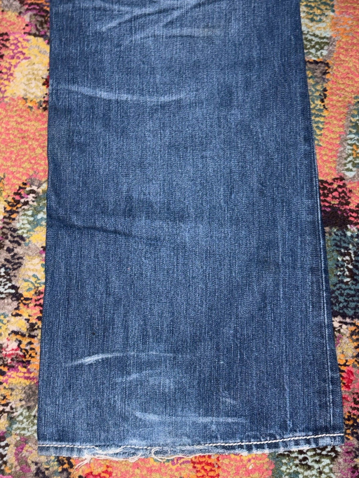 Vtg True Religion Section Billy Big T Row 36 Seat 34 Men’s Denim Jeans