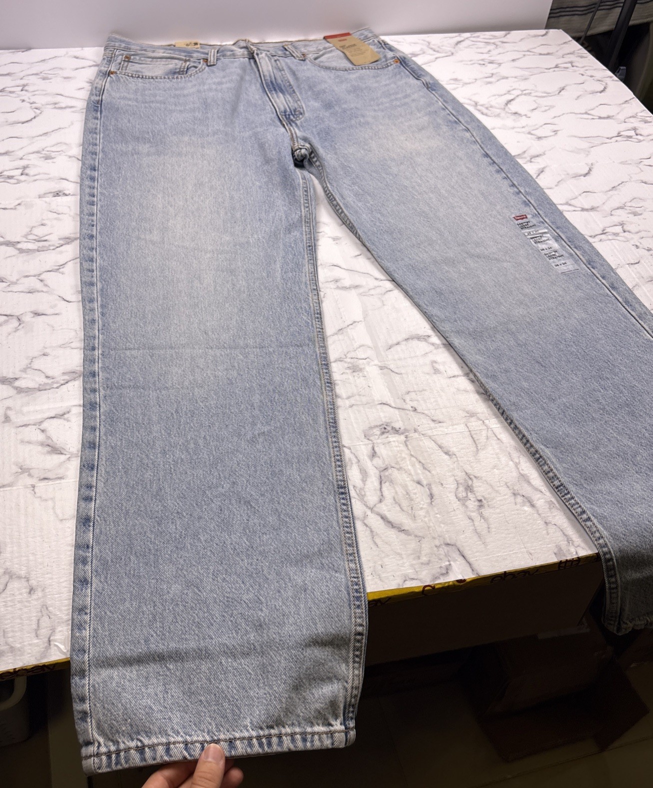 Levi’s 565 Loose Straight Fit Lightweight Always Here Denim Jeans NWT 36 X 34