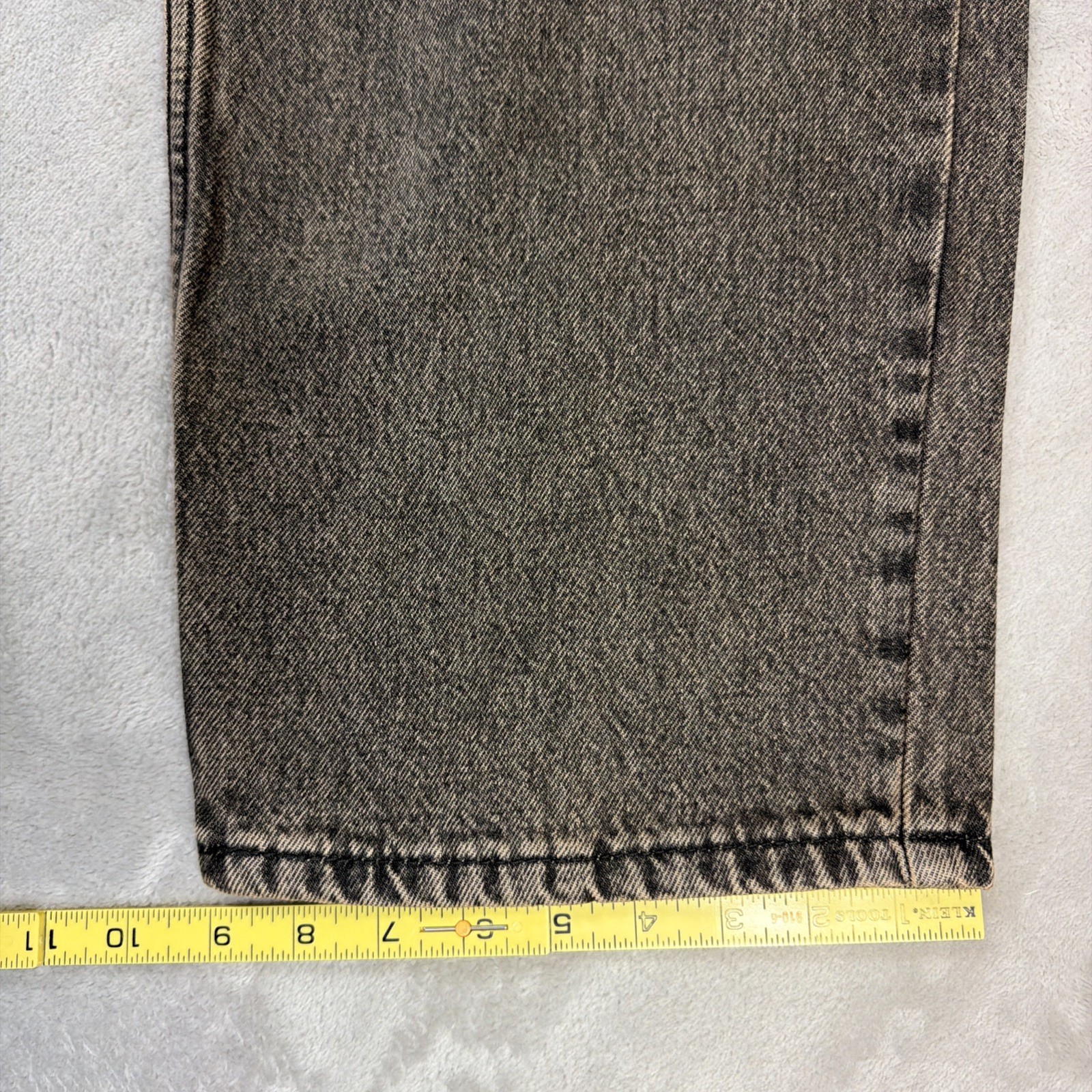 Levi’s 578 Baggy Denim Jeans Men’s Size 30×30 Gray Cotton Y2K