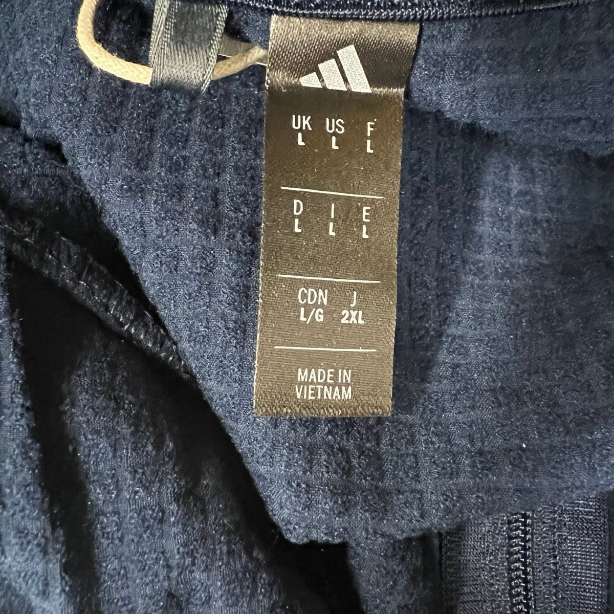 ADIDAS Ultimate365 Anorak Men’s Size L Blue IW1398