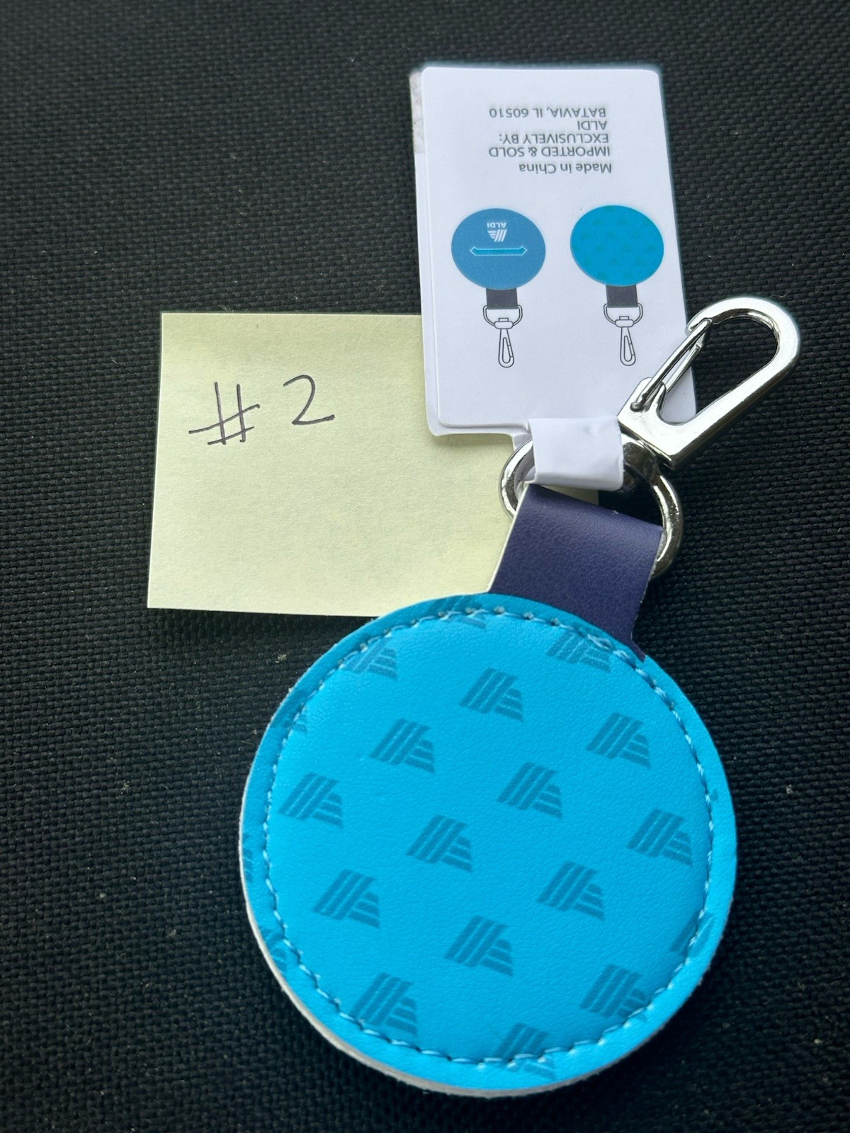 Aldi Shopping Cart Quarter Holder Keychain ~ You Choose ~ New with tags