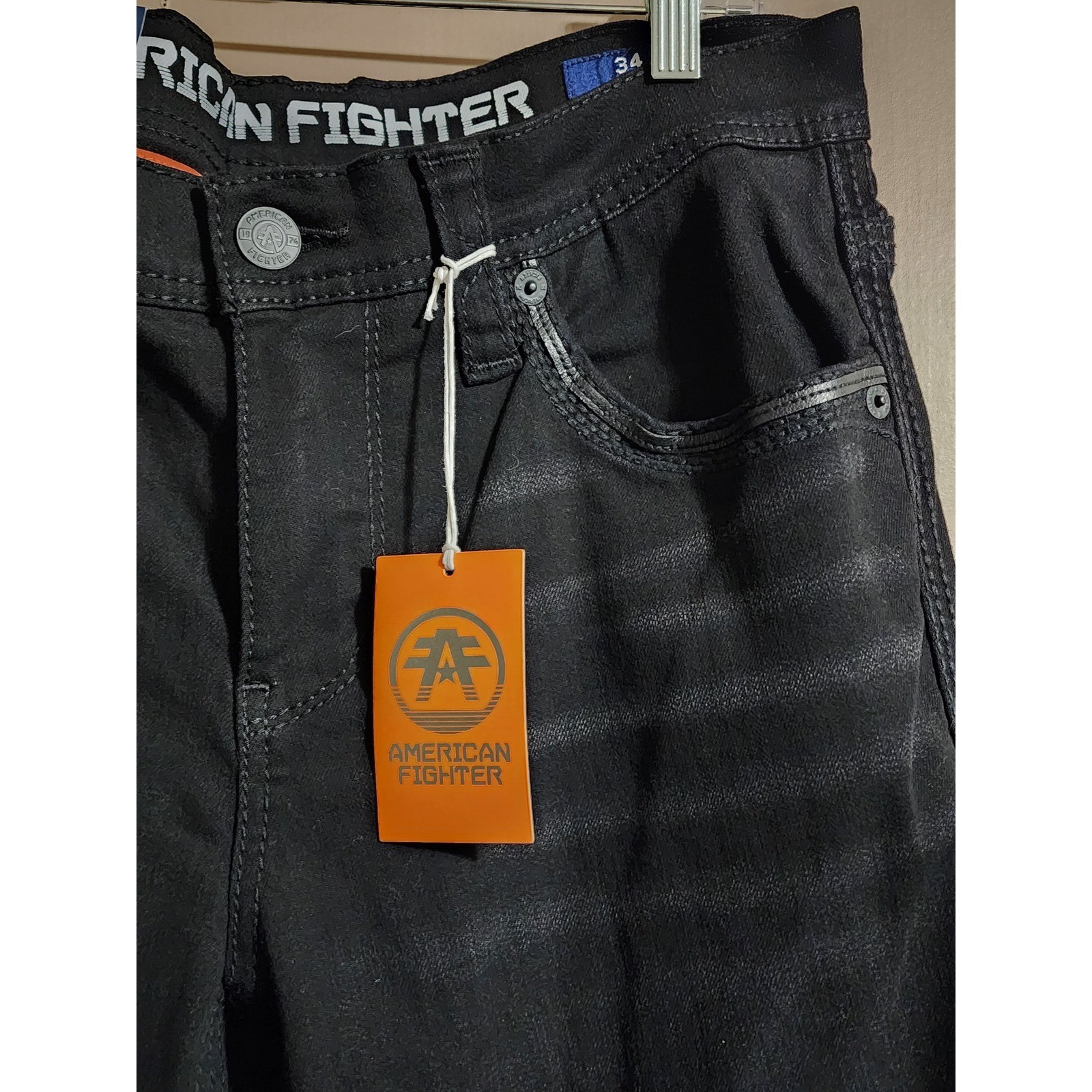 American Fighter Heritage Trent Bootcut Jeans 34×30 Black