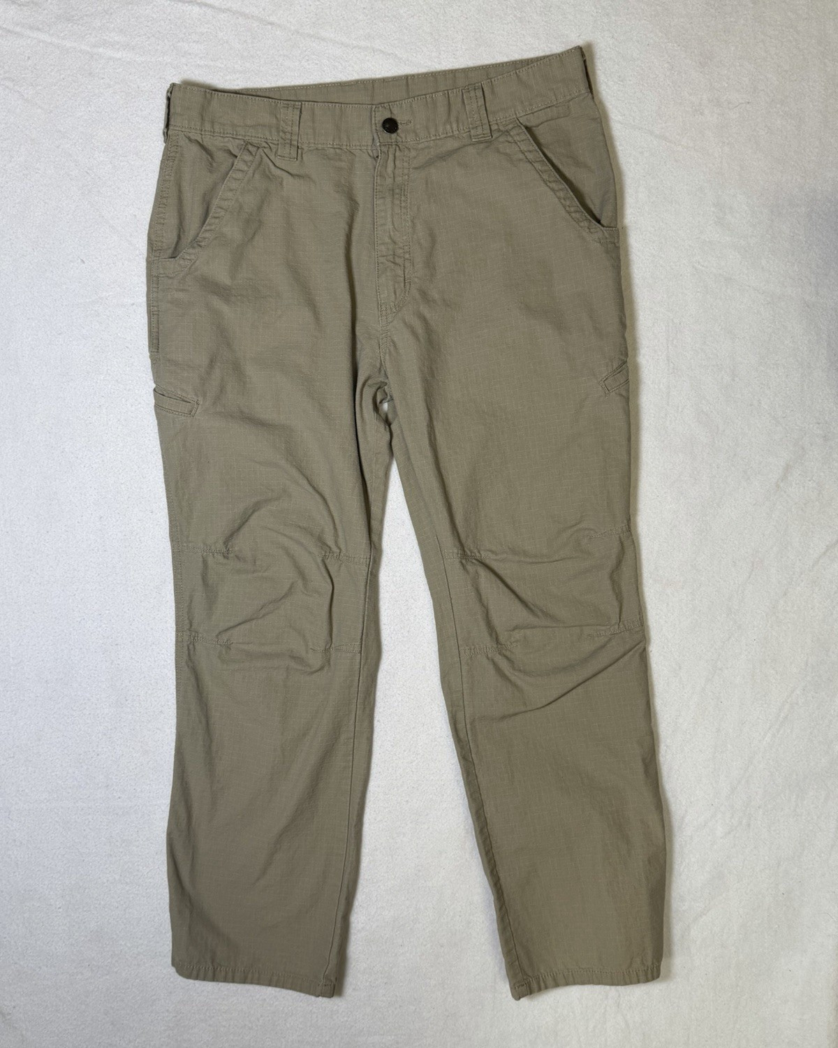 Dickies Men’s Beige Canvas Work Pants 34×30 100% Cotton Construction GP950DS