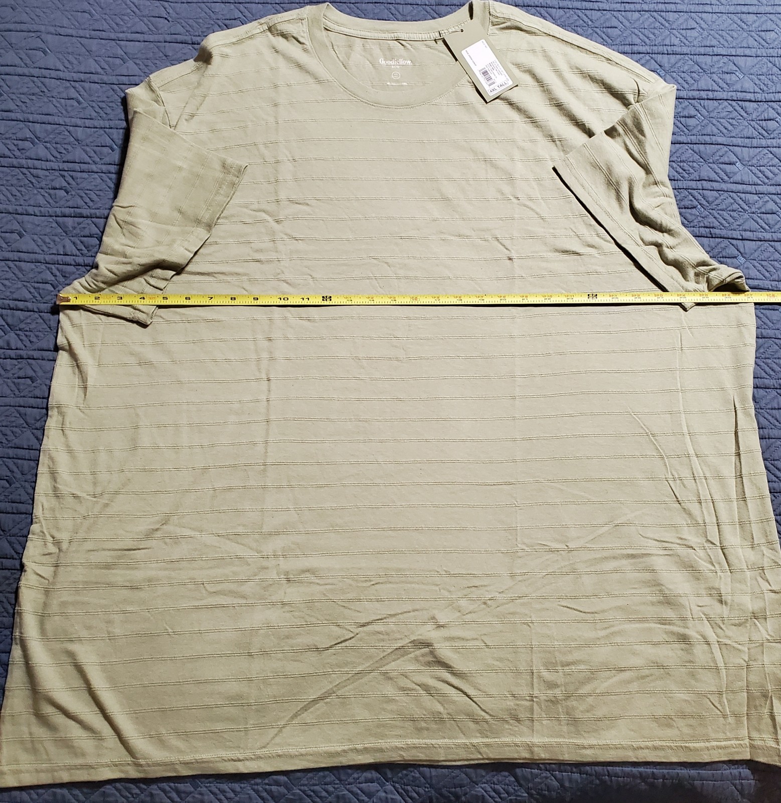 Goodfellow & Co Men’s Short Sleeve T-Shirt Green Size 4XLT – NEW – QTY AVAILABLE