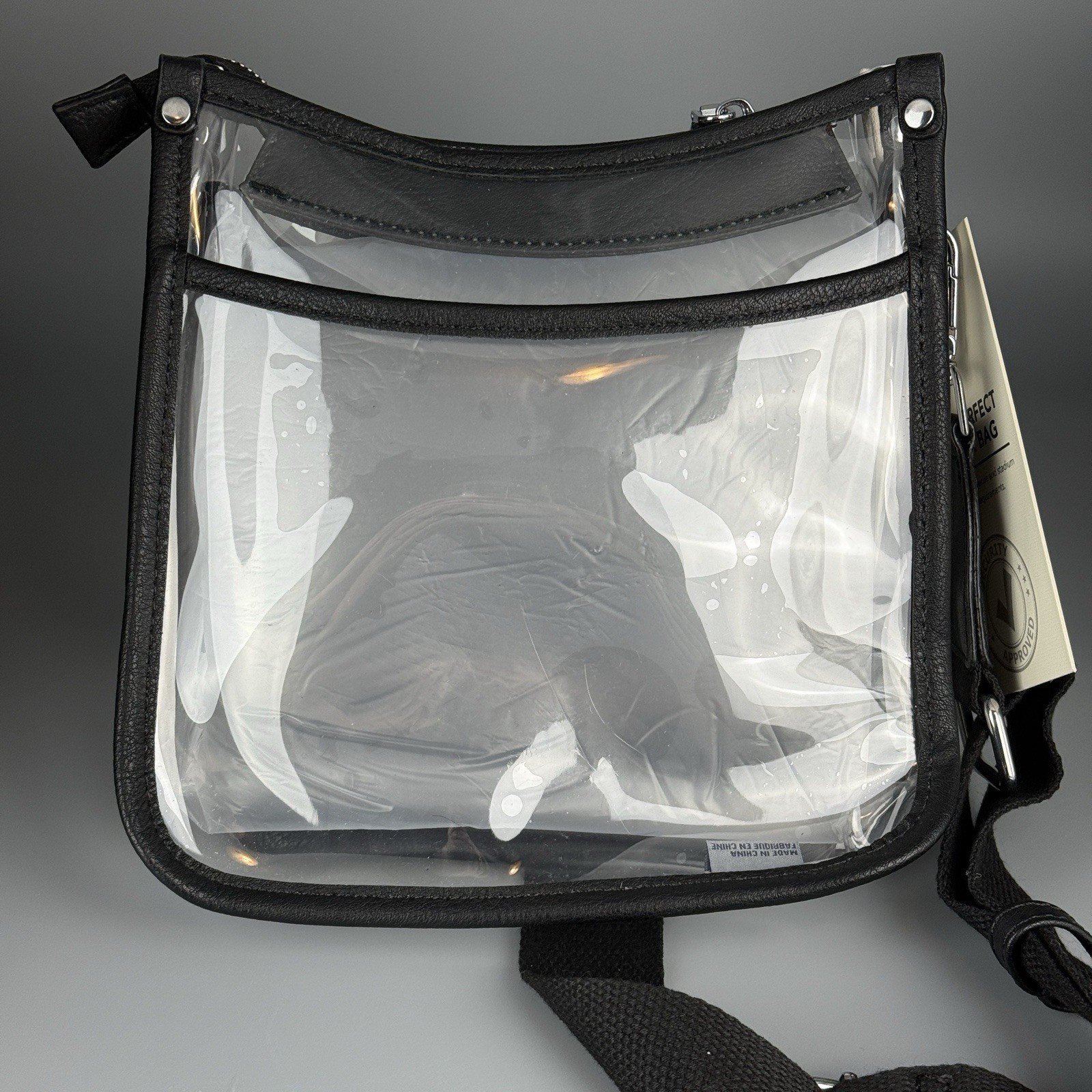 Madison West *The Perfect Clear Bag* NWT Crossbody Meets Security Requirements