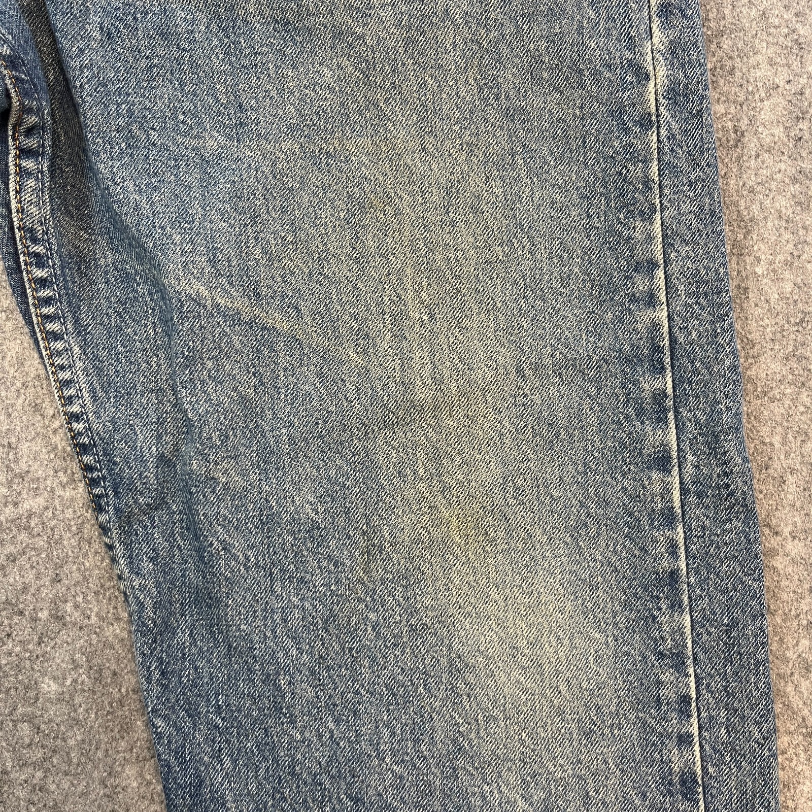 Vintage Levi’s 615 Mens Jeans Regular Straight 36 30 Mid Blue Orange Tab 90s