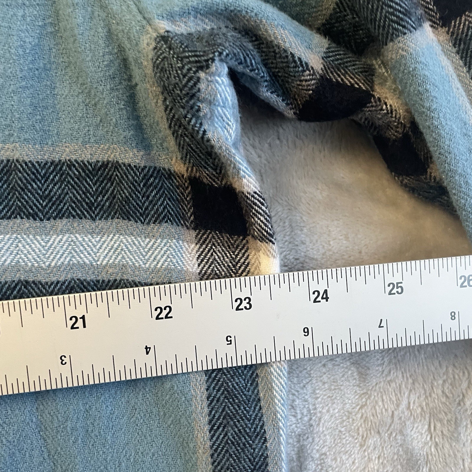 Quiksilver Hooded Flannel Shacket Mens XL Blue Big Plaid Midweight Skate