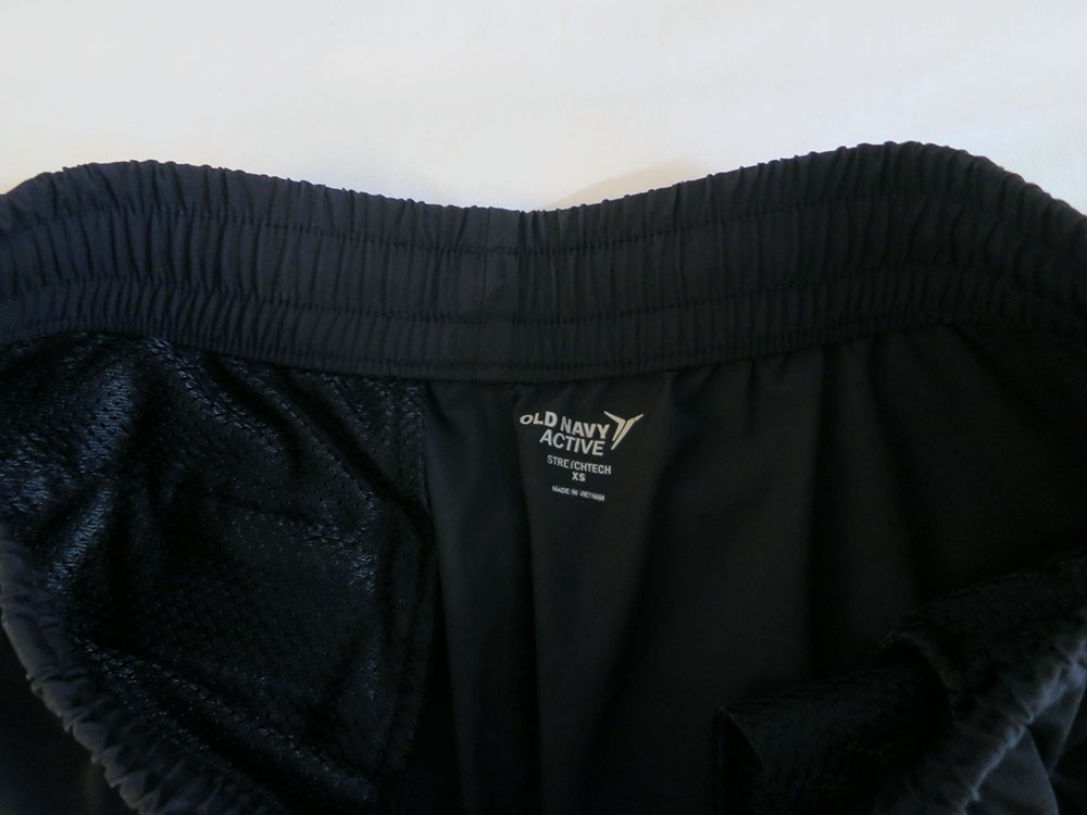 ~Old Navy Active Go-Dry Shade Hybrid 9-inch Jogger Shorts Black XS X-Small 30~