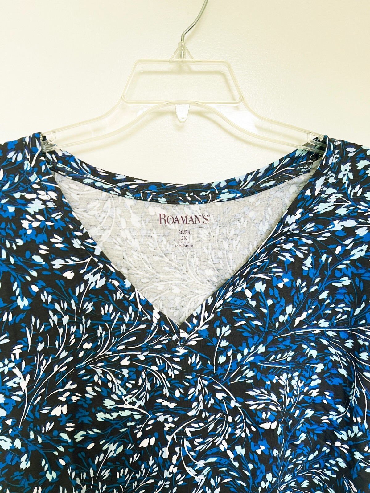 Womens Plus Size 26/28 30/32 To 38/40 3X 4X 5X COTTON Tunic Top Length 31″ & 33″
