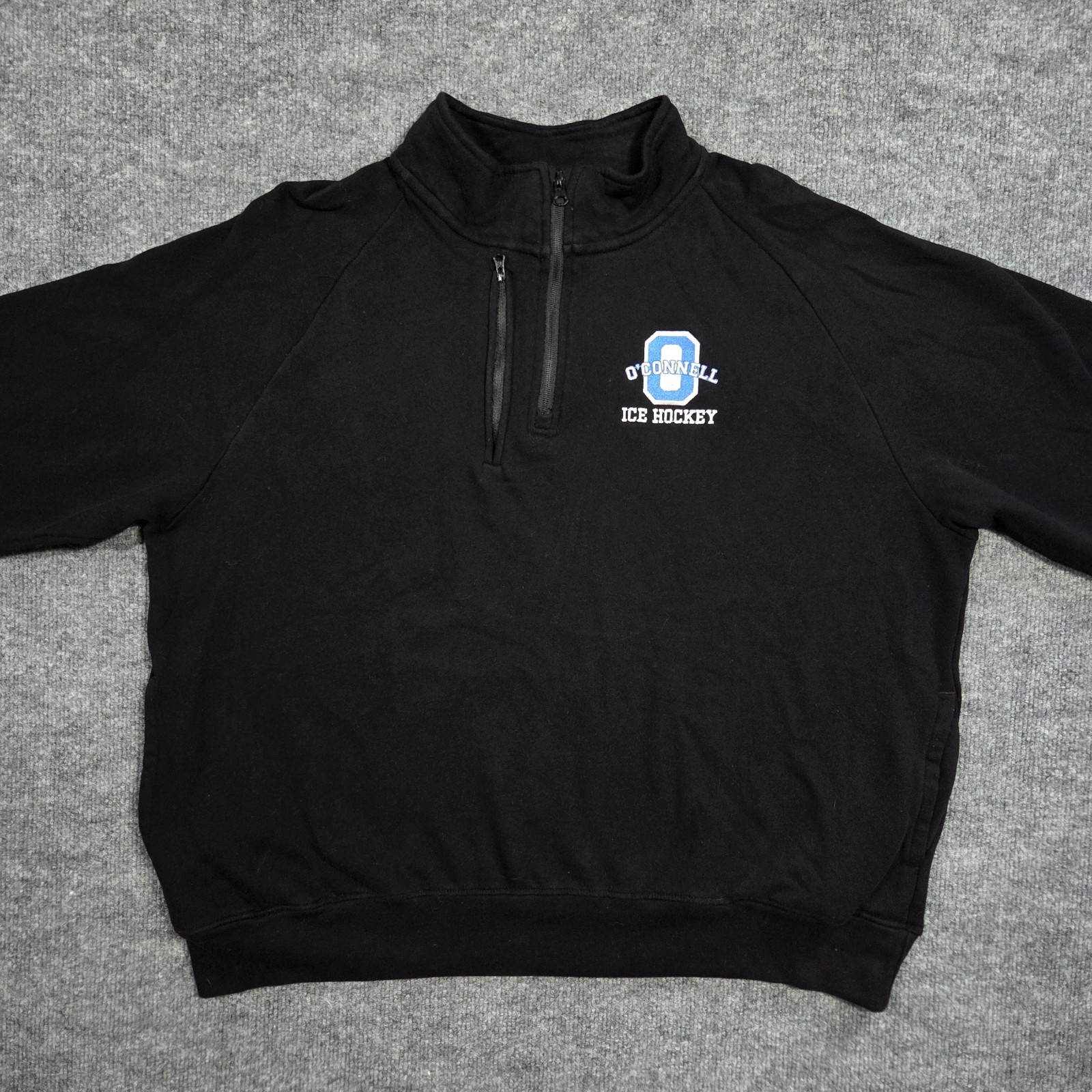 Bishop O’Connell Pullover Mens L Ice Hockey Knights Arlington Virginia 1/4 Zip