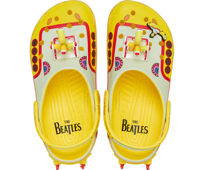 NWT The Beatles X Yellow Submarine Crocs Unisex Size Men’s 7 Women’s 9 M7 W9