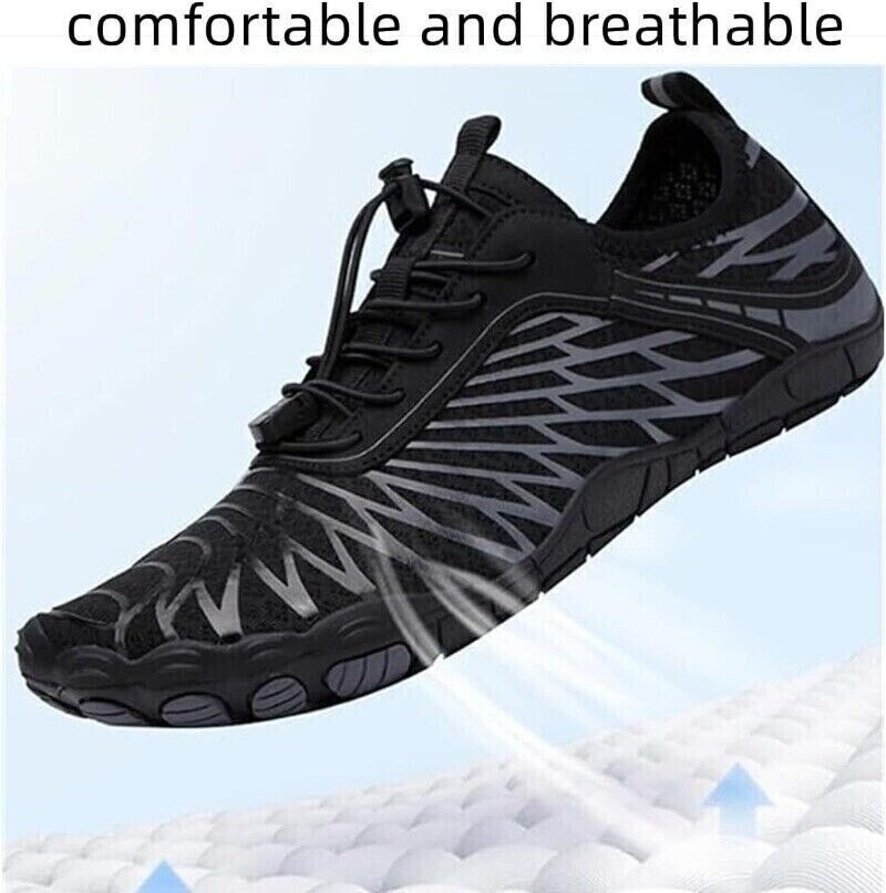 Grounded Barefoot Shoes for Women Men Wide Toe Box Non-Slip Lightweight