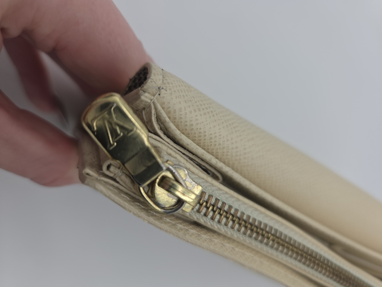 Louis Vuitton Damier Azur Sara Wallet W Box Dust Bag And COA