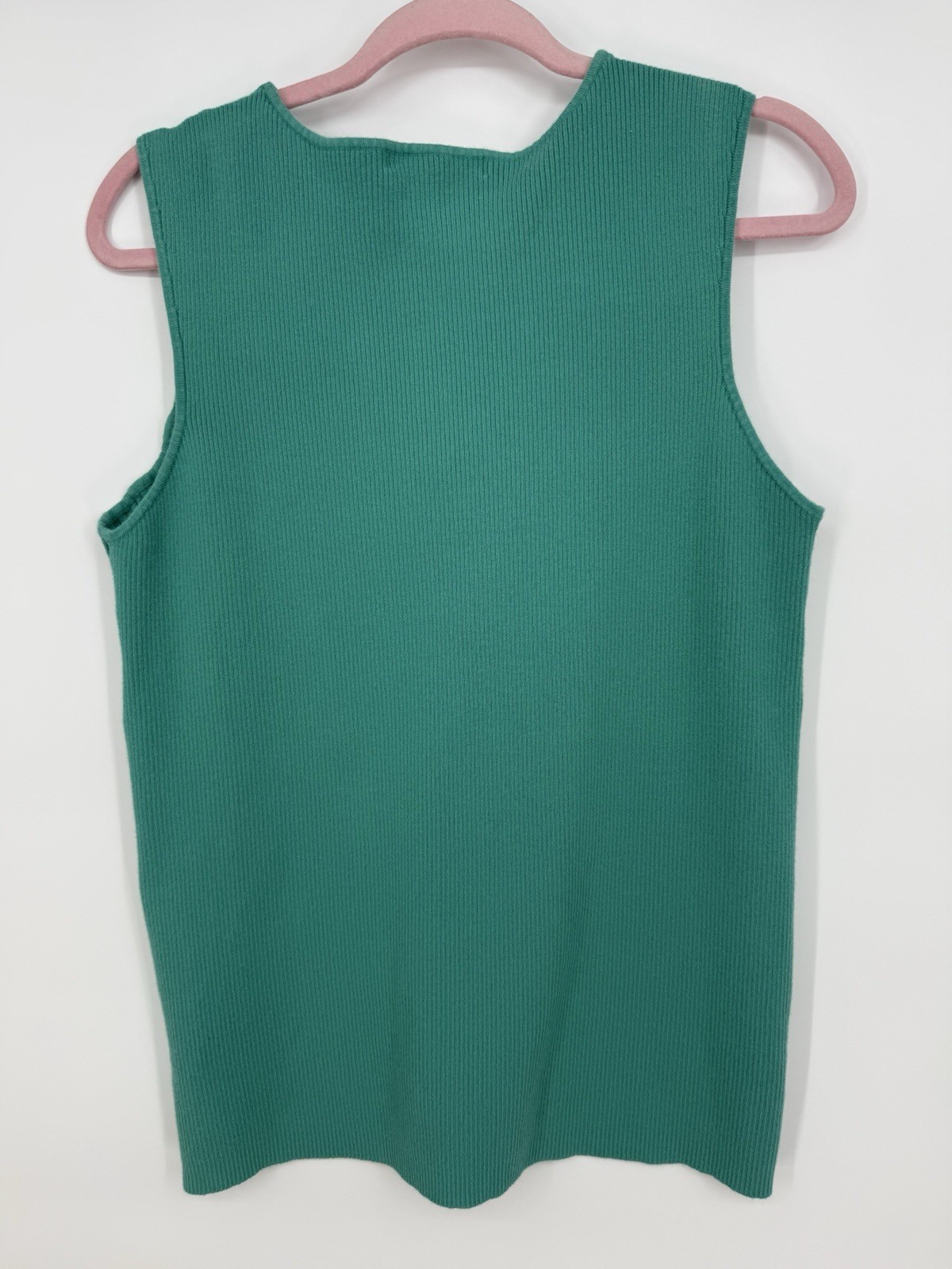 Old Navy Womens Teal Green Sweater Tank 2XL