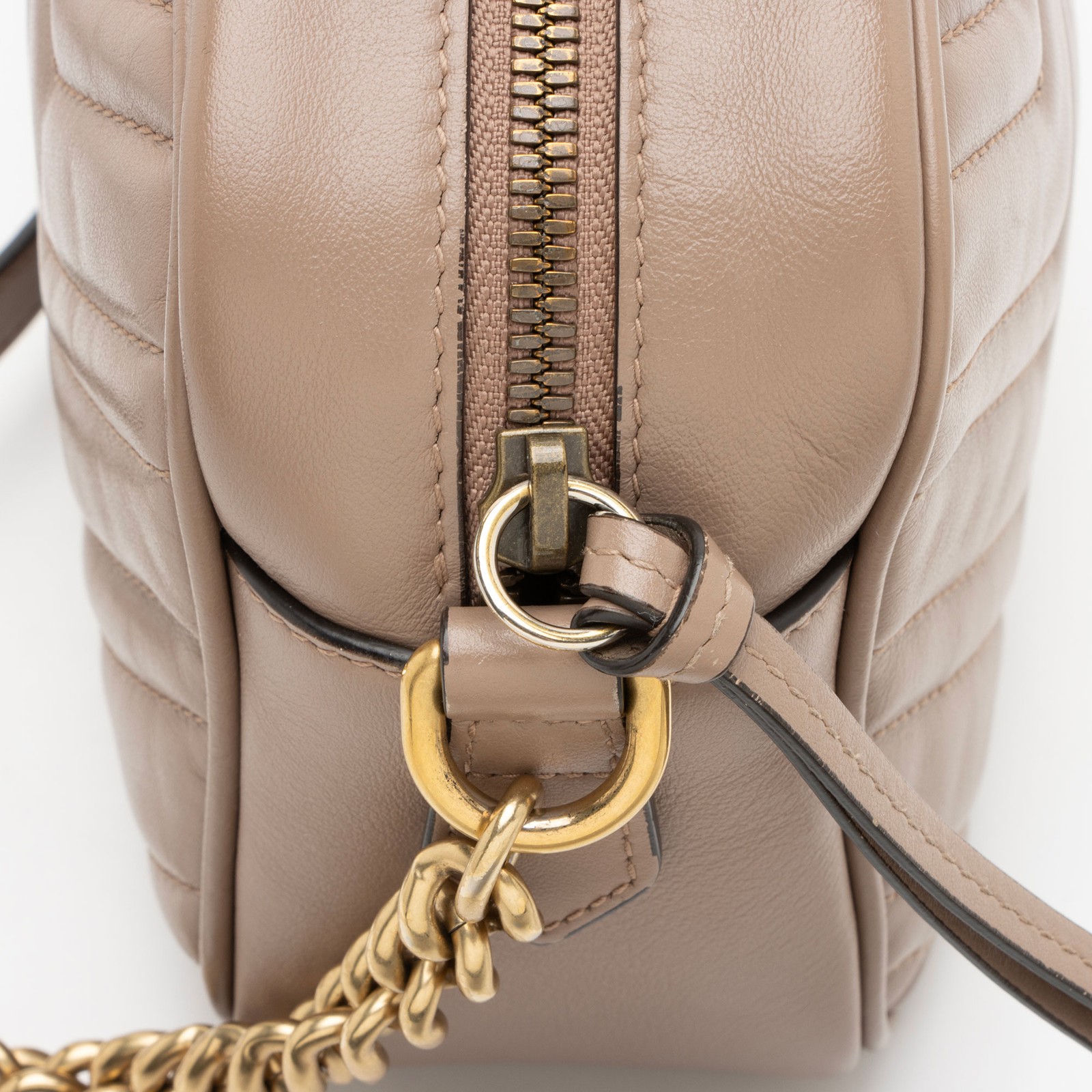 Gucci Matelasse Leather GG Marmont Small Camera Bag