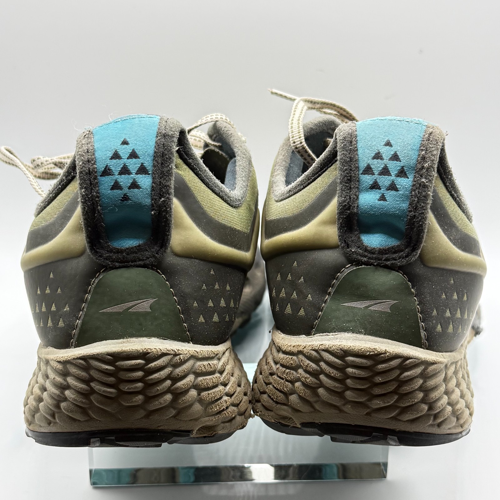 Altra Timp 4 Mens Trail Running Shoes Forest Green Lace Up Sneakers Size 12