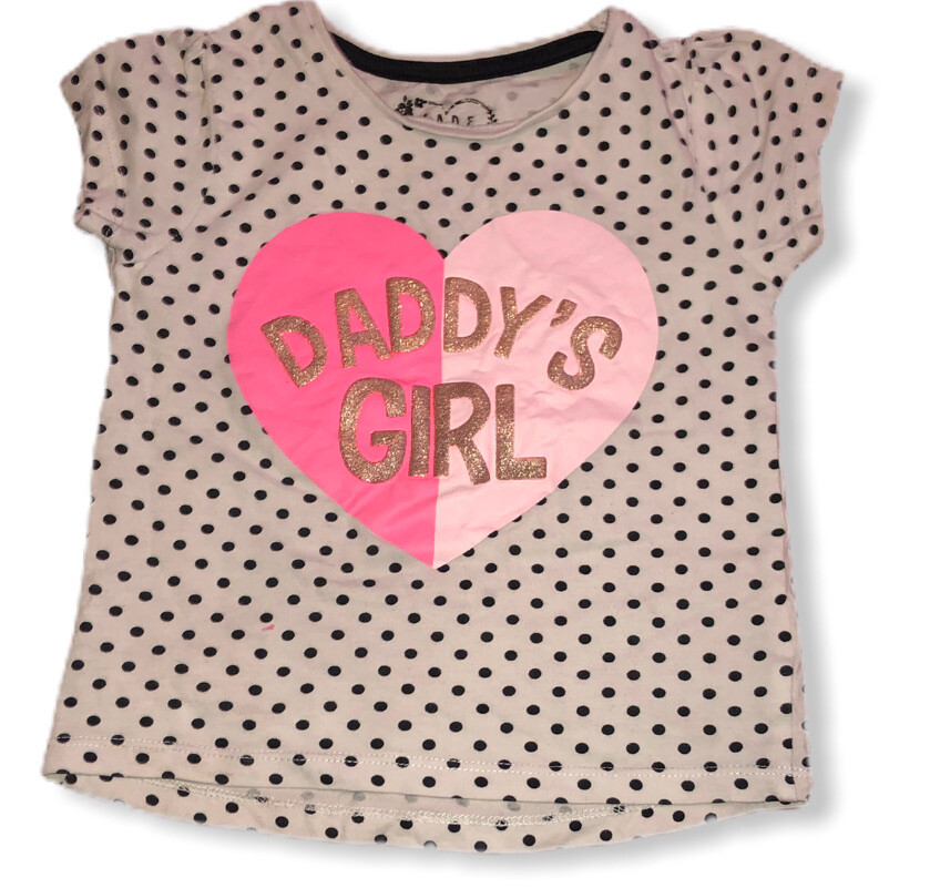 BABY GIRL DADDY’SGIRL TSHIRTS & SHORTS SETS 18/24 MONTHS SUMMER CLOTHES PRIMARK