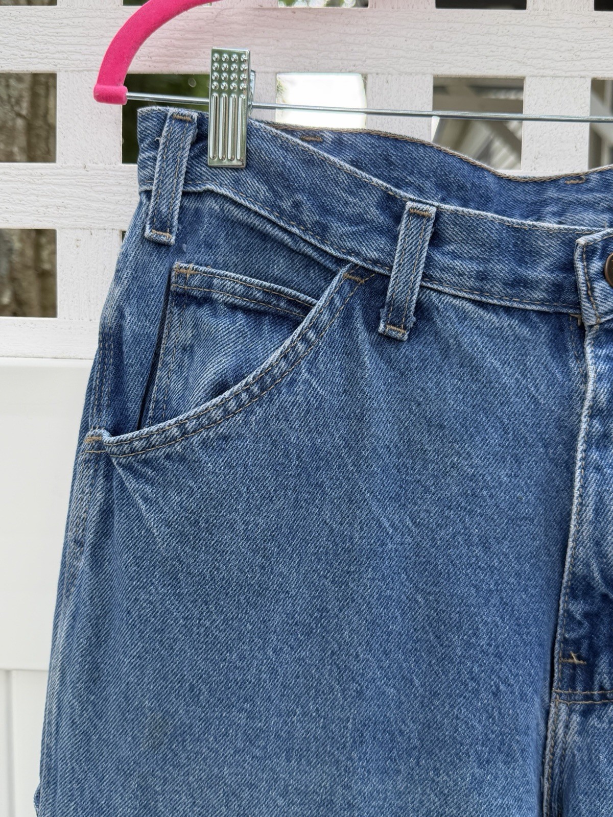 Dickie’s 7-Pocket 32×31 (actual sz.) Carpenter Blue Jeans Work Pants Hammer Loop