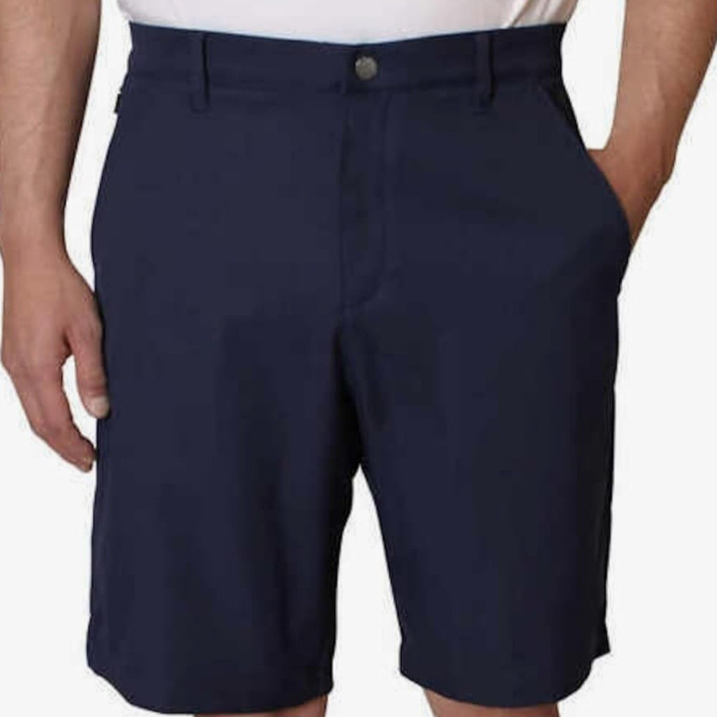 Kirkland Signature Men’s Blue Golf Shorts Size 32 Stretch Chino UPF 50 Lightweig