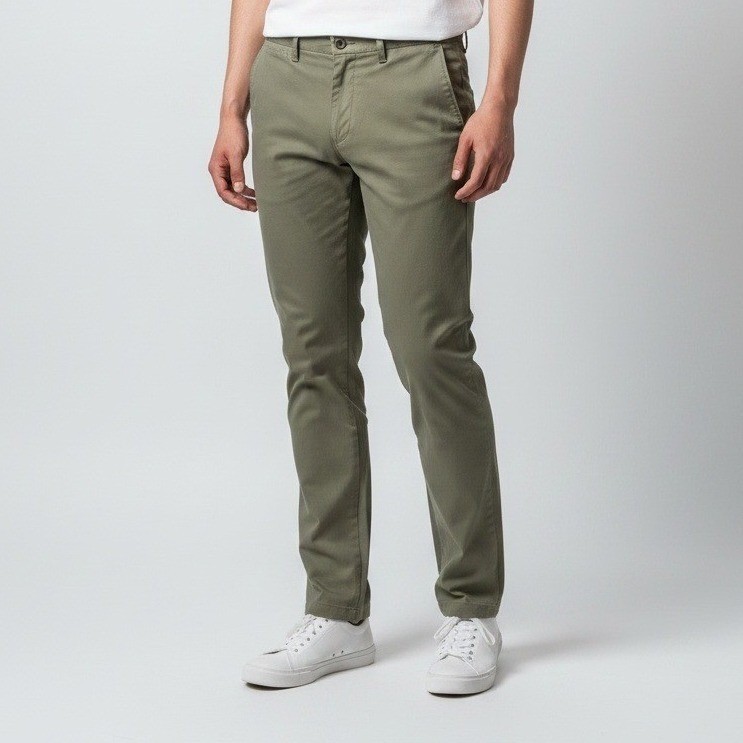 Amazon Essentials Mens Slim Fit Chino Pants Olive Green 32×32 Business Casual