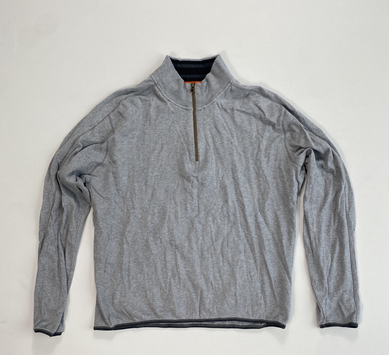 Robert Graham 1/4 Zip Sweater Mens Medium Classic Fit Modern Casual Designer