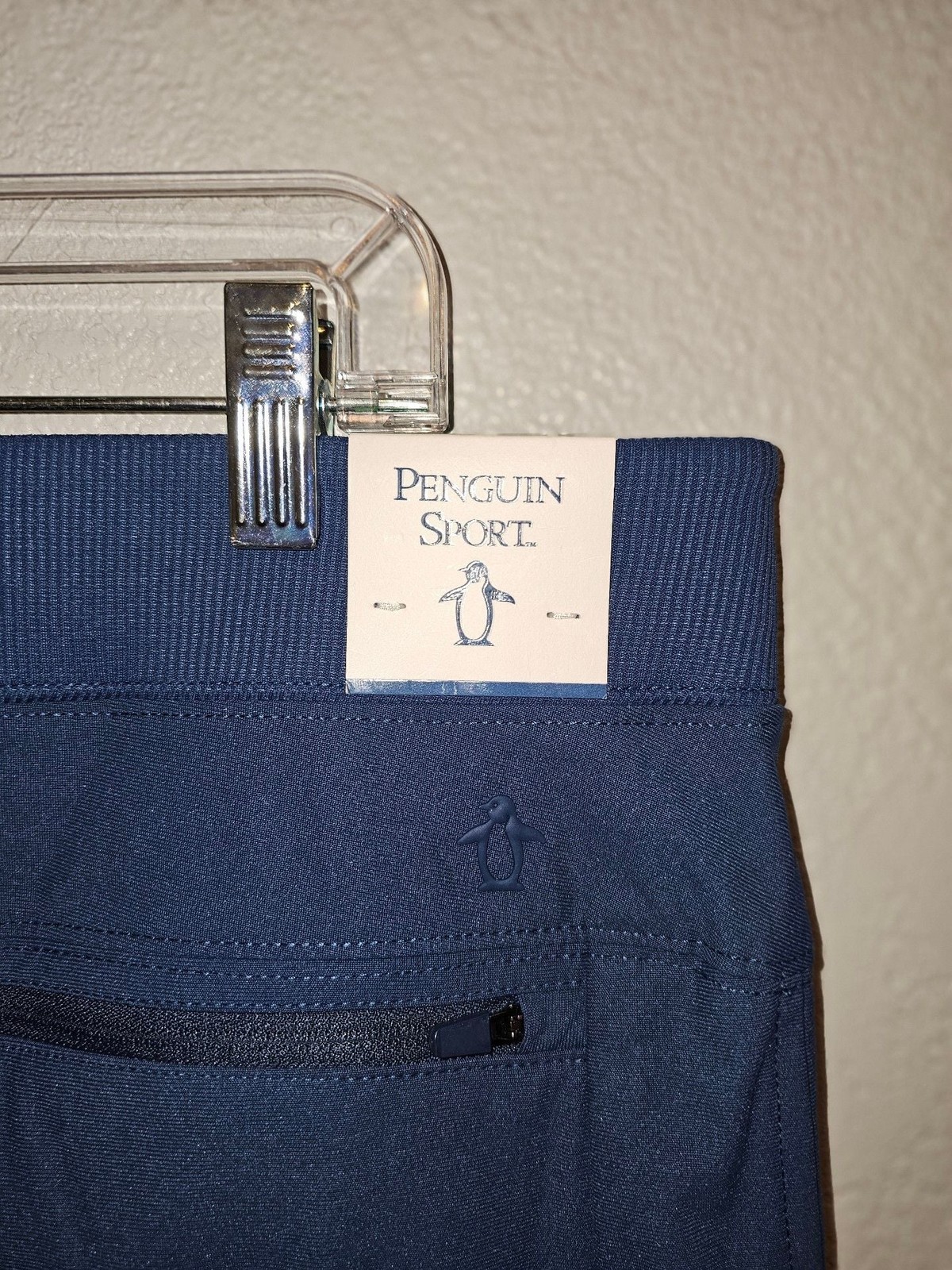 Penguin Sport Men’s Performance Jogger Pants Navy Blue