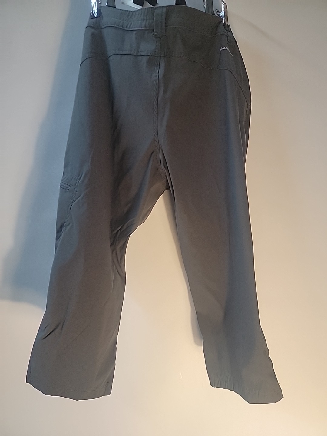 Eddie Bauer Ladies Rainier Capri Pants Gray Size 10 New