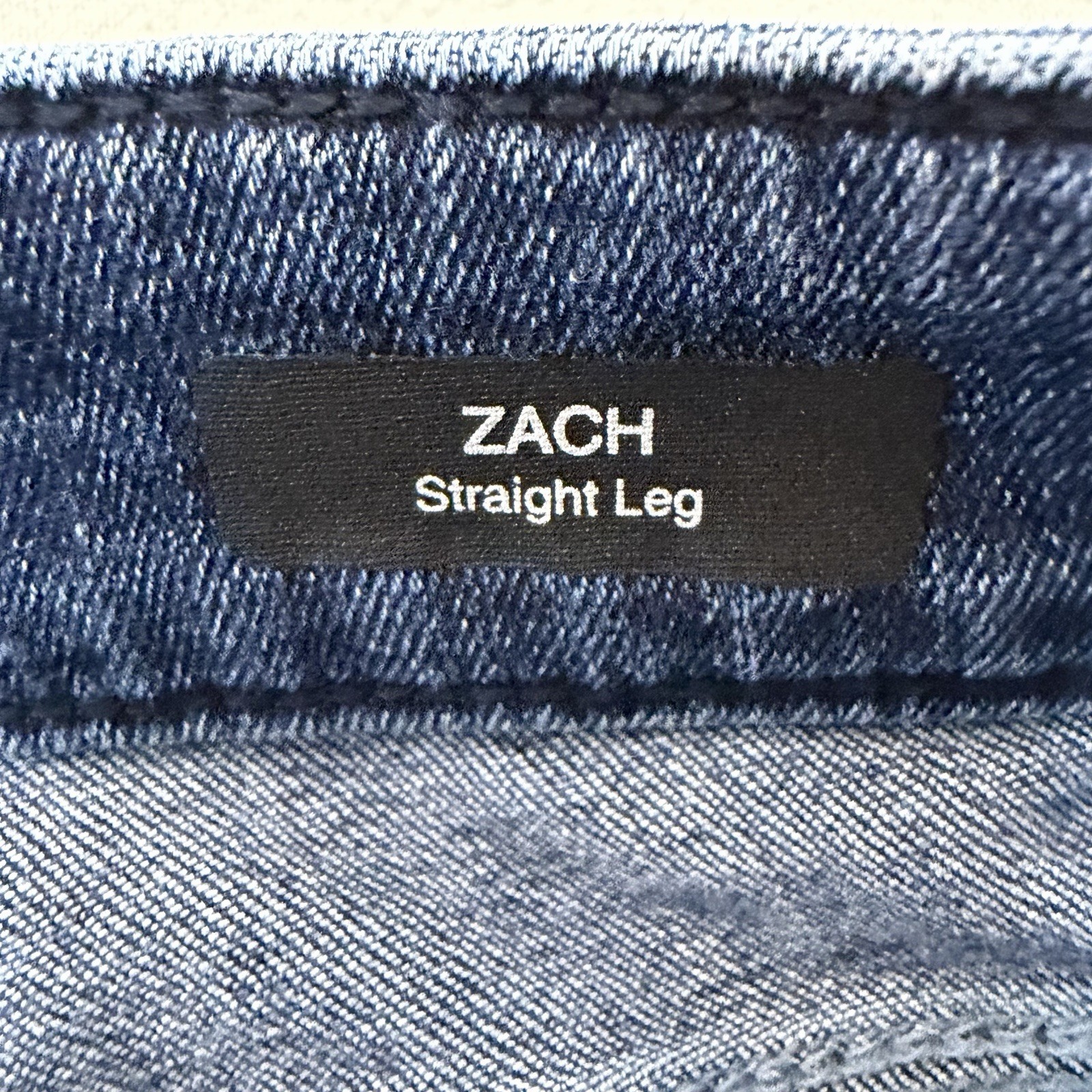Mavi Zach Jeans Mens 36×30 Blue Straight Leg Stretch Denim Mid Rise Athletic