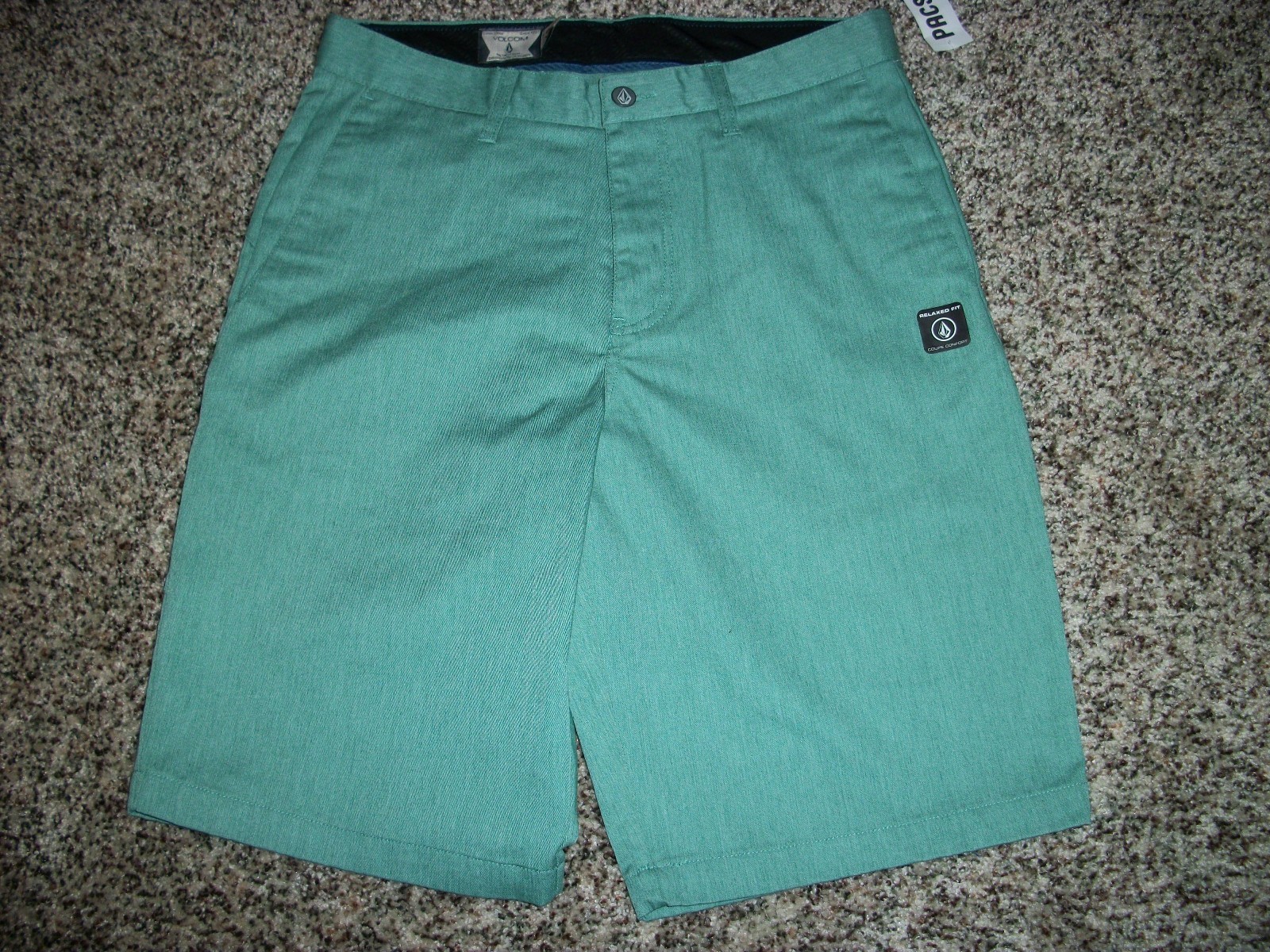 VOLCOM STONE New NWT Mens Walk Shorts Casual Green Chino 30 32 33 34 36
