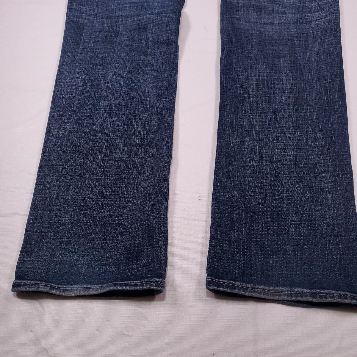 Buckle BKE Carter 32L Mens Jeans Blue 32×33 Straight Leg Stretch Designer Denim