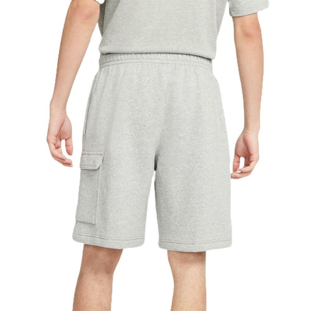 Nike Men’s Shorts Sportswear Club Elastic Waist Athletic Fleece Cargo Shorts