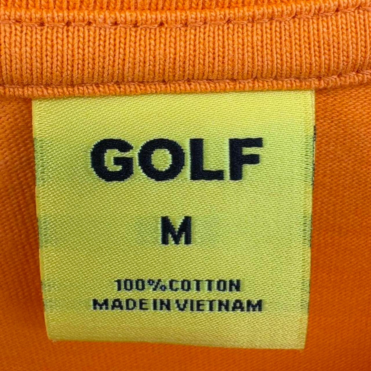 Golf Wang Orange Cotton T-Shirt with cowboy graphic, ‘Gonna Cut You Down’
