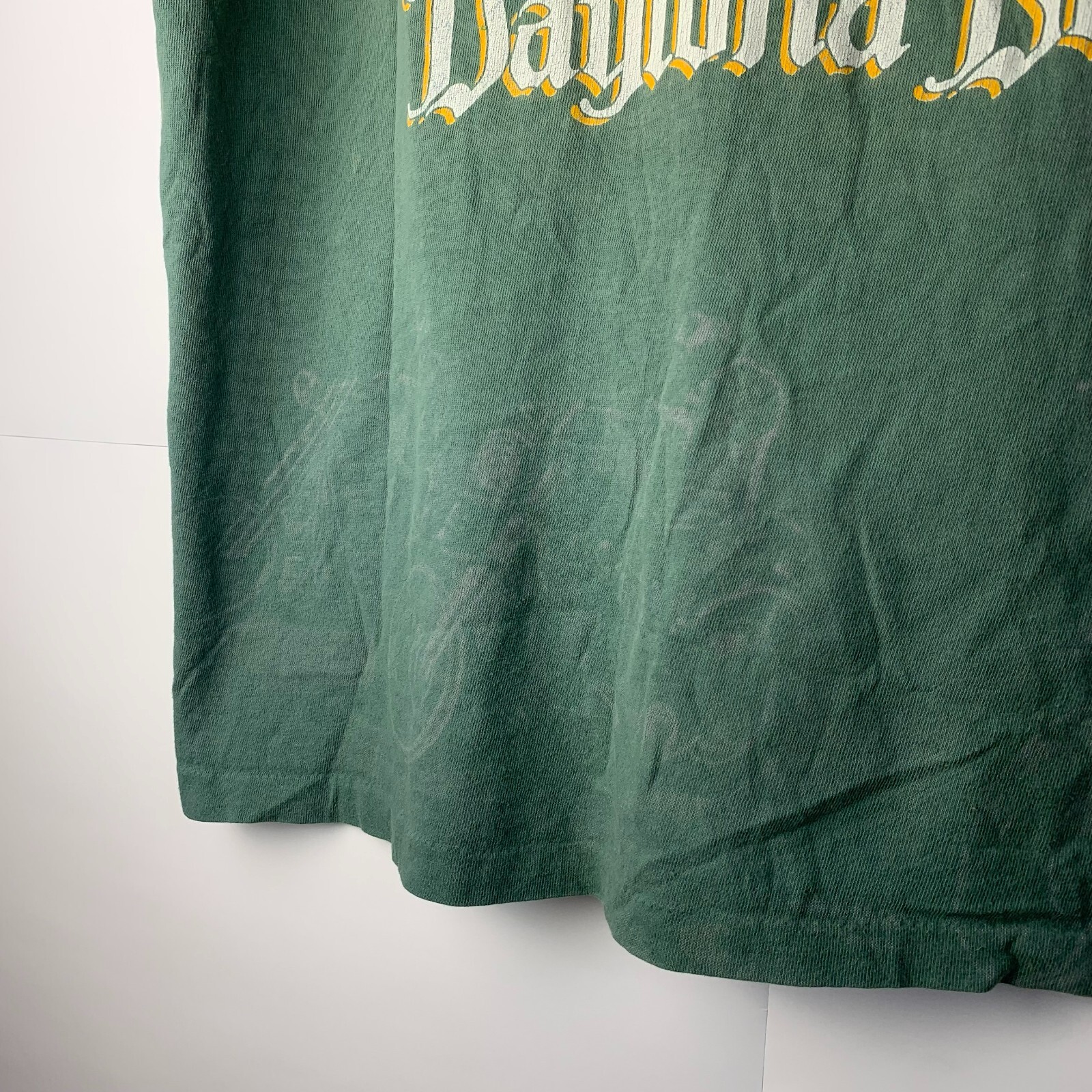 VINTAGE AMERICAN BIKER 90s EAGLE DAYTONA BEACH USA CMJ SPORTS WEAR sz L MEN