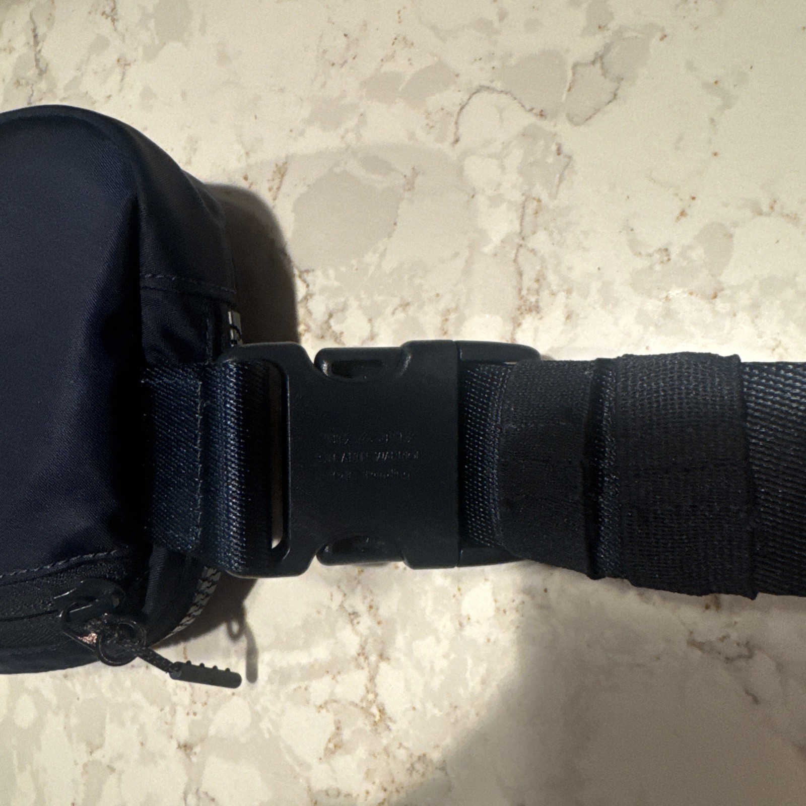 Lululemon Everywhere Belt Bag Navy Blue Waist Pack Adj Preowned