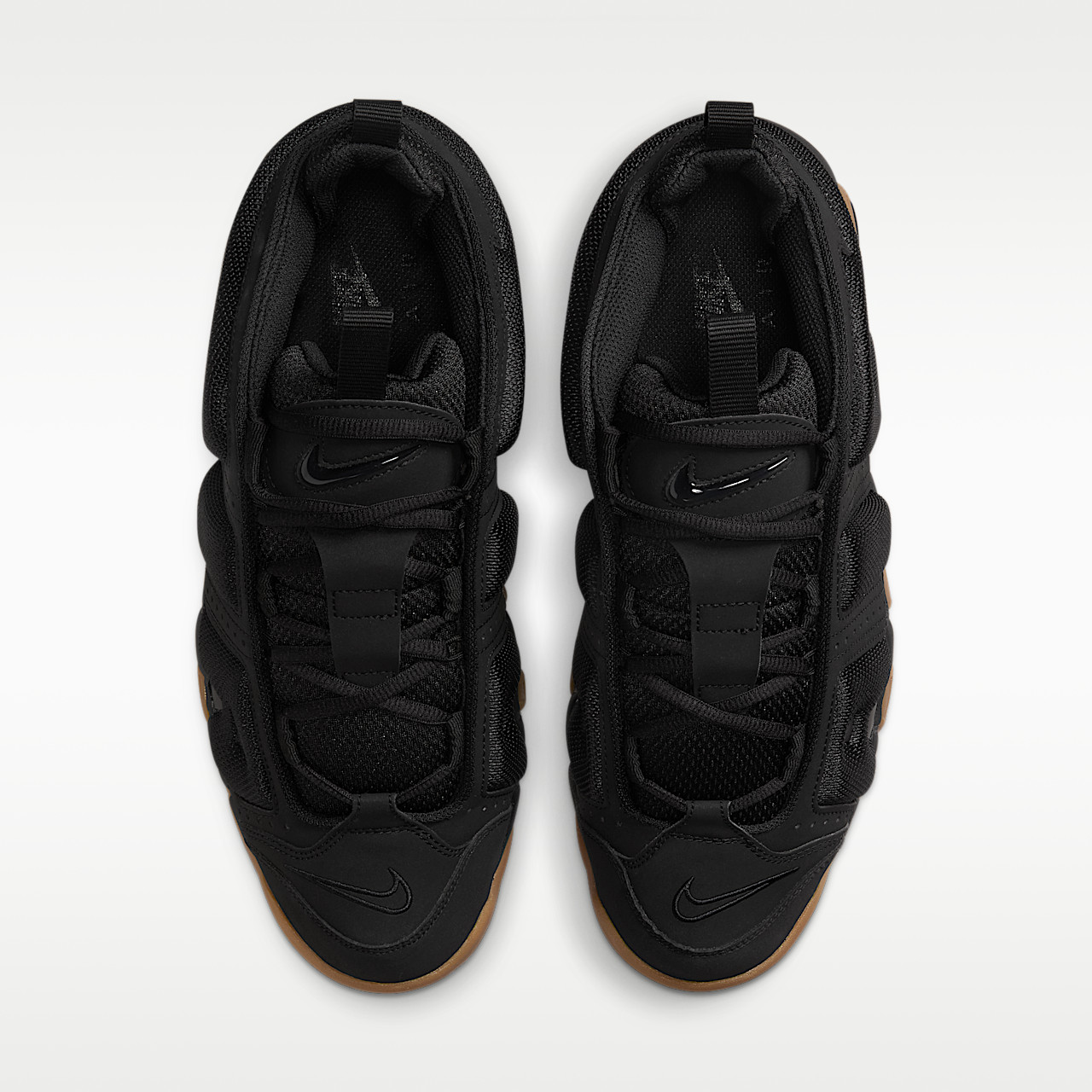 Nike Sneakers Air More Uptempo Low Black Gum FZ3055-003