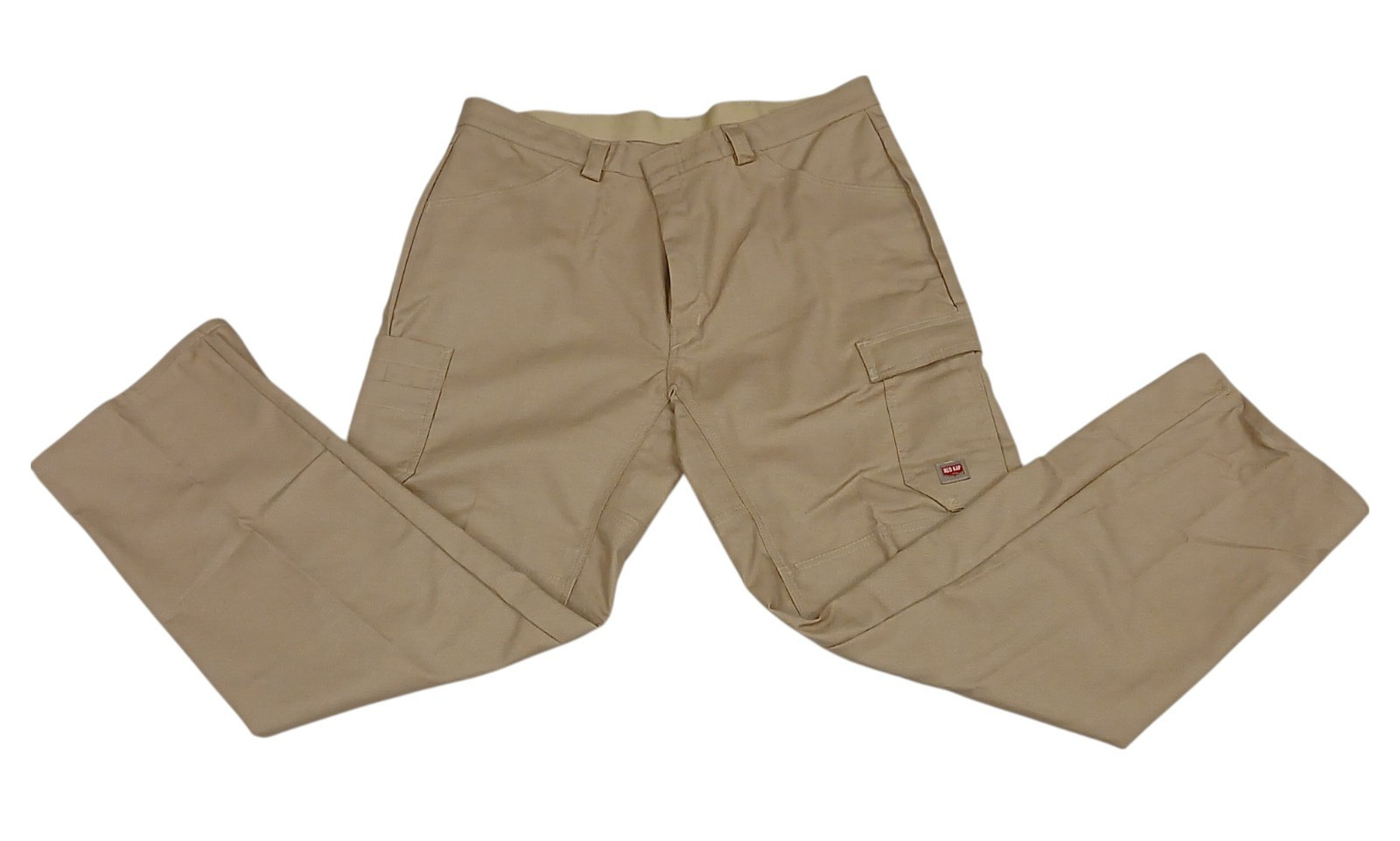 3PK DURA-KAP PT2AKH3 Mens Khaki Industrial Work Pant With Pockets SIZE: 40/32