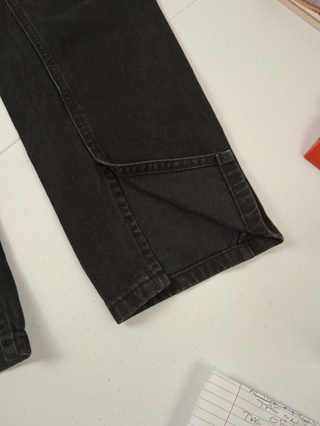 NA-KD High Rise Skinny Jean Front Slit Hem Size 40 Turkey Excellent Condition