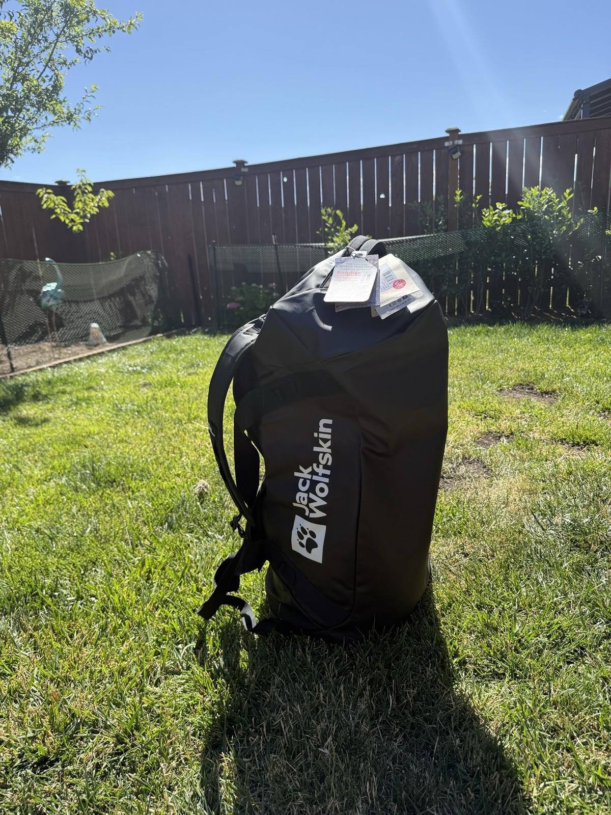 Jack Wolfskin Expdn 100L Heavy Duty Duffle Bag Ultra Durable – Water Resistance