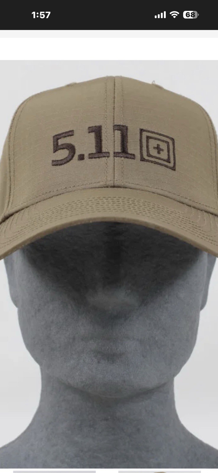 5.11 Tactical Hat Strap Back Cap Military Ripstop Utility Always Be Ready