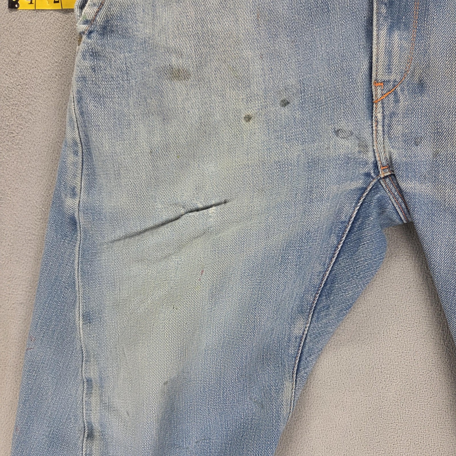 Vintage Levis Engineered Jeans Mens 32×32 Blue Twisted Light Wash Zip Fly